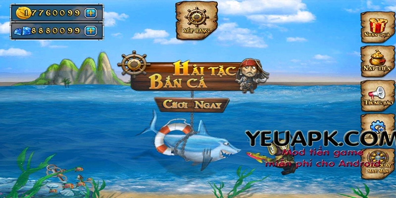 Cách chơi bắn cá vua hải tặc